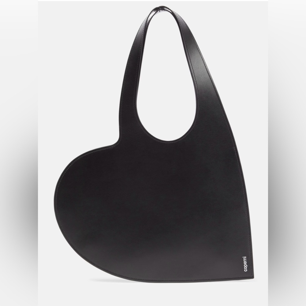 Coperni Heart Leather Tote Bag